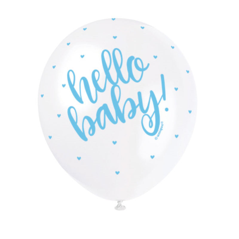 Hello Baby! Boy Balloons