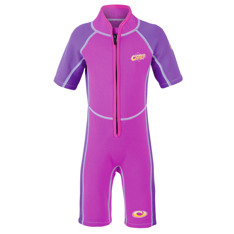 Osprey Kids Pink Wetsuit With UV Protection 3/2mm Thickness