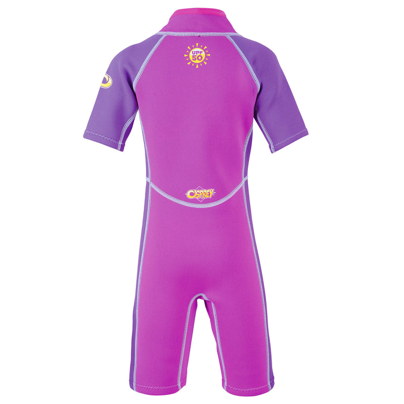 Osprey Infant Pink Wetsuit Girls Octopus Wet Suit