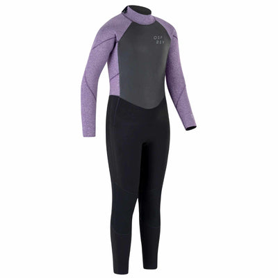 Osprey Kids Girls 5mm Wetsuit Purple and Black