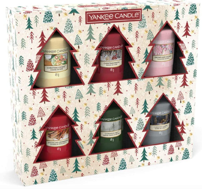 Yankee Candle Christmas Spirit Votive Candle Gift Set