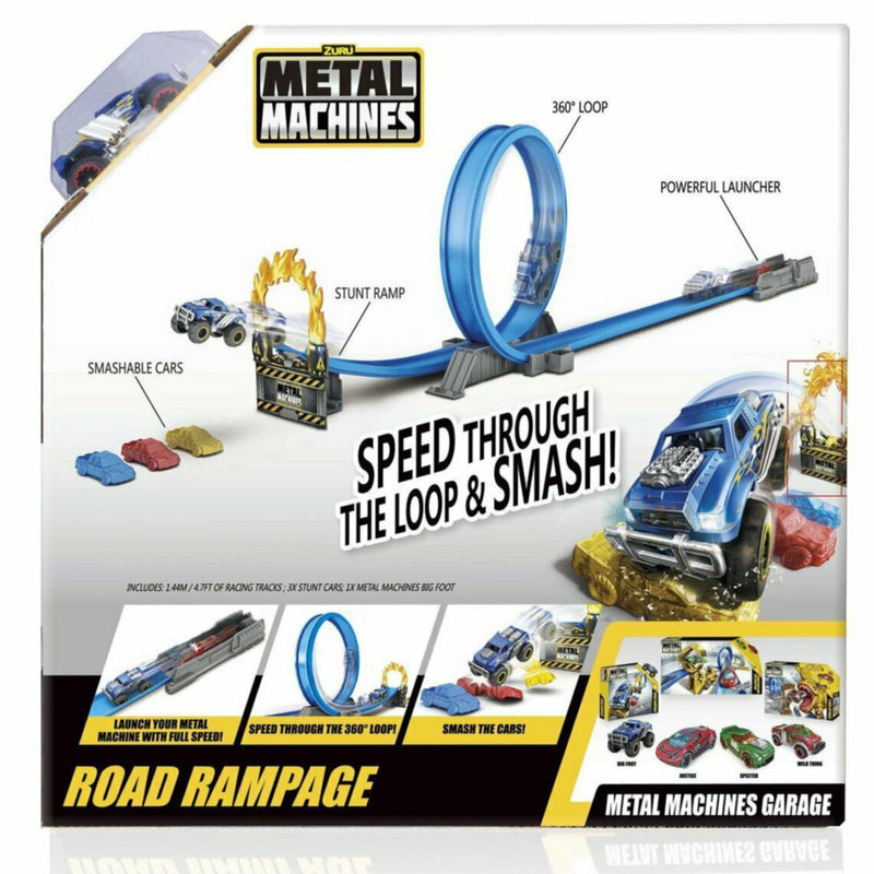 Metal Machines Road Rampage Playset