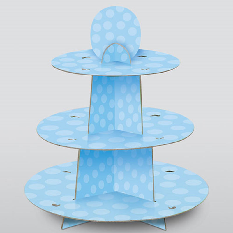 Cupcake Stand Blue