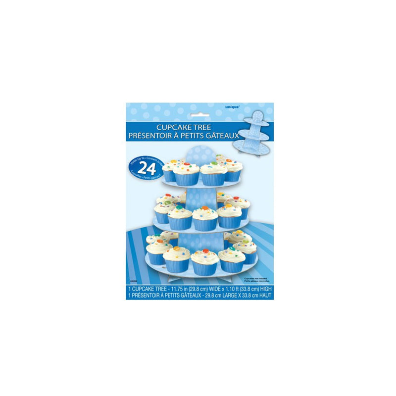 Cupcake Stand Blue